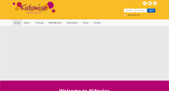 Desktop Screenshot of kidswise.com.au